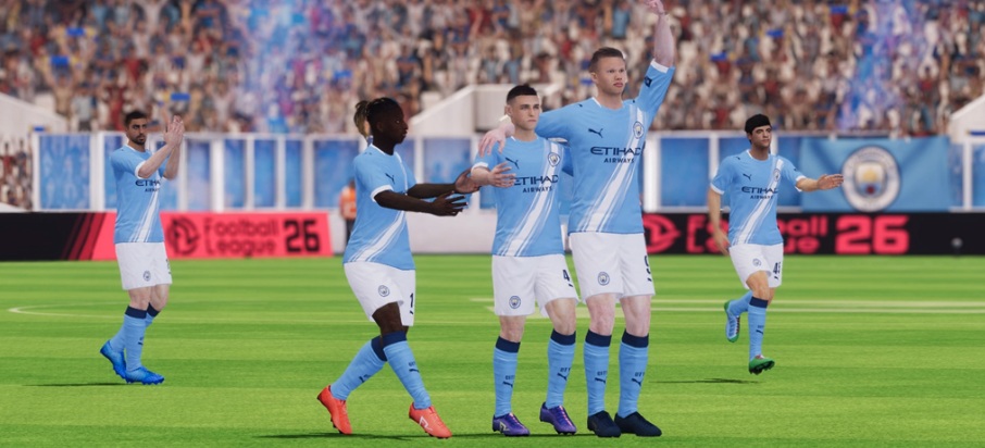 Manchester City licensed render