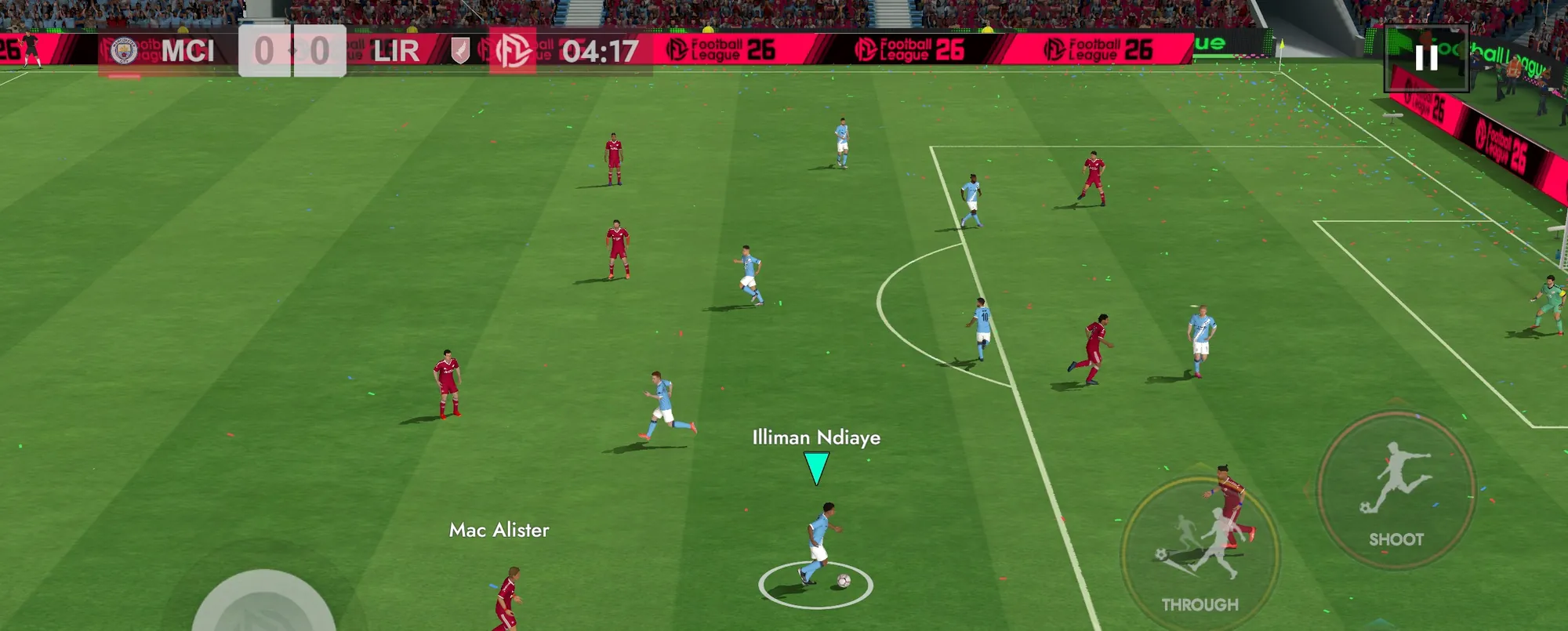 Updated match visuals