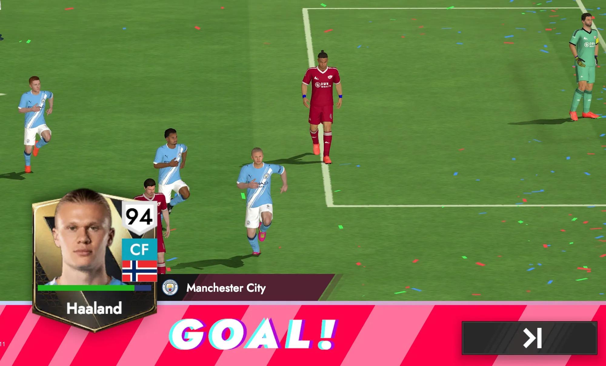 Updated match visuals